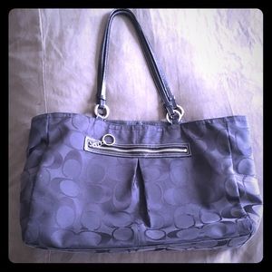 Loved but functional Coach laptop bag